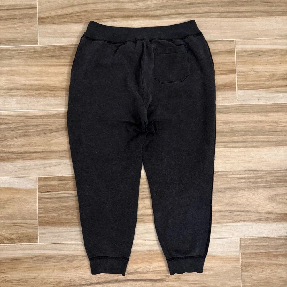 Polo Ralph Lauren Mens Joggers Black Fleece Sweatpants Pony Logo Large
